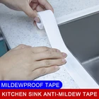 Уплотнительная лента для ванной и кухни, 3,2 м, для душа, раковины, ванны, клейкая лента, самоклеящиеся водонепроницаемые настенные Стикеры, клейкая лента для раковины
