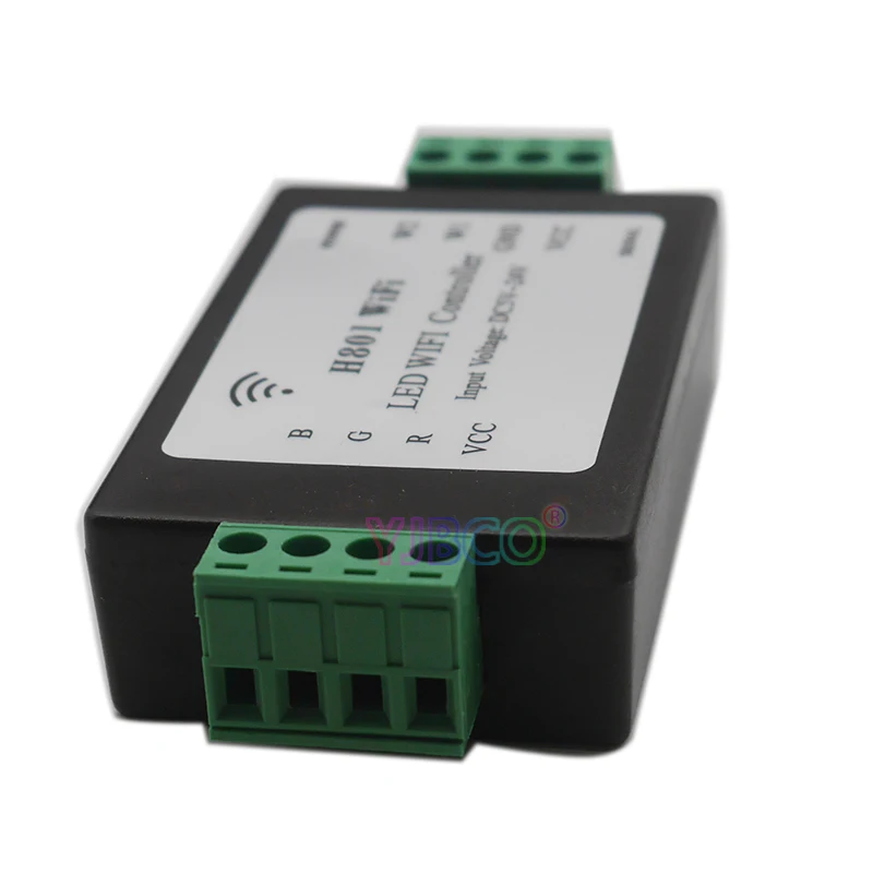 H801 RGBW WiFi LED Controller for led Strip Light tape DC5-24V input4CH*4A output | Лампы и освещение