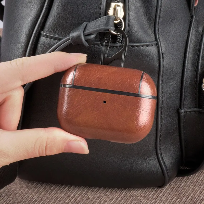 2019 чехол для Apple Airpods Pro 3 сумка из искусственной кожи зарядки Bluetooth наушников