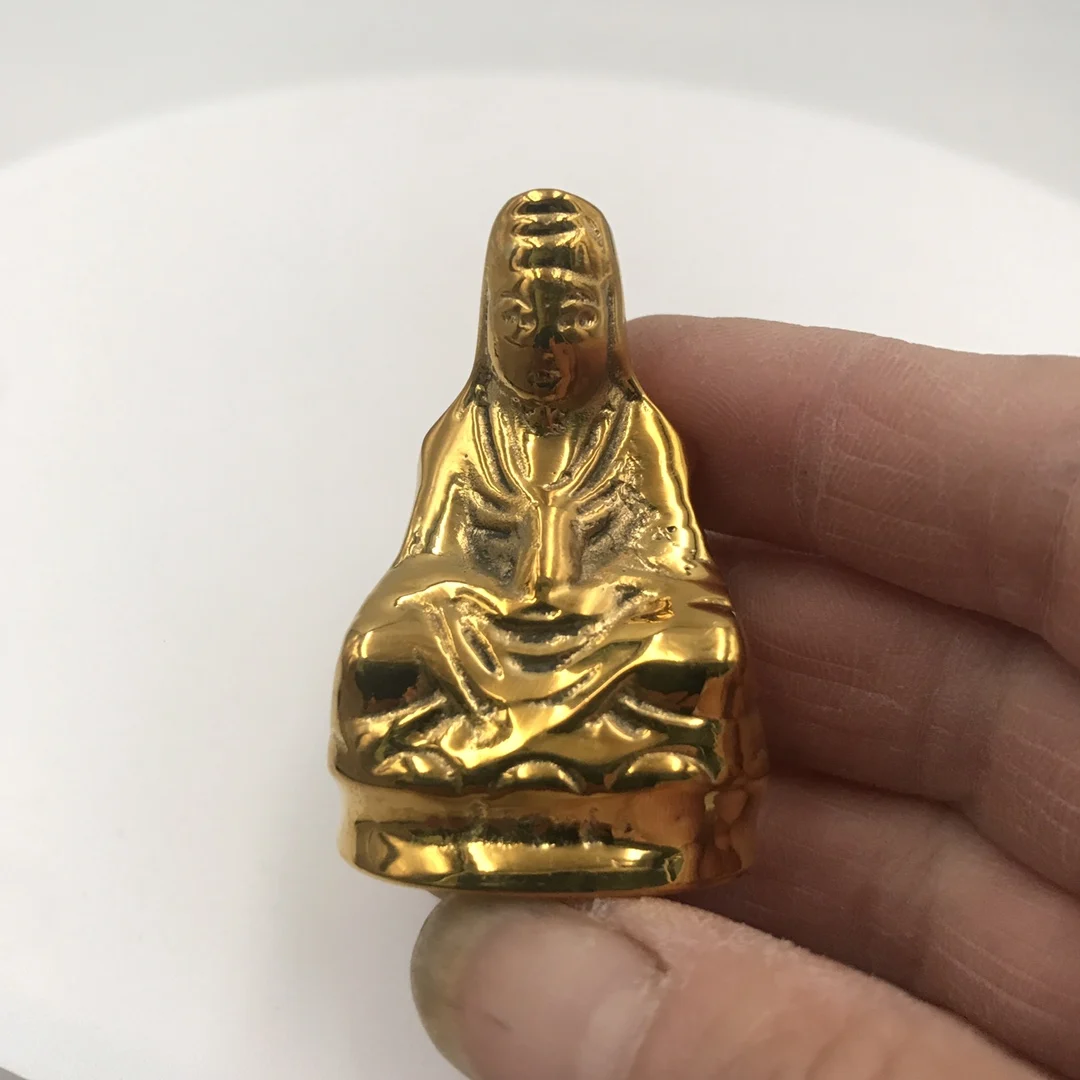 

Exquisite antique gilded (Guanyin) home decoration