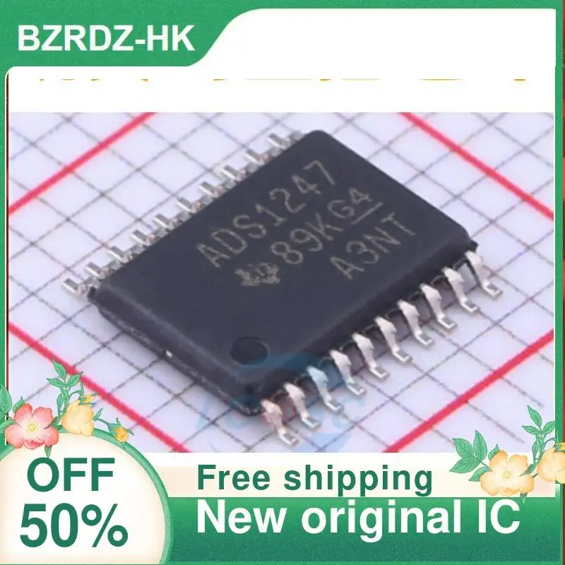 

1-20PCS ADS1247IPWR ADS1247IPW TSSOP20 New original IC