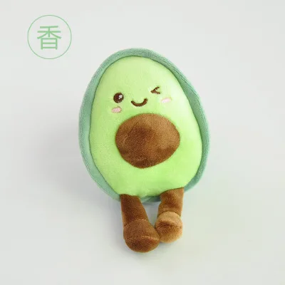 Горячие авокадо плюшевые игрушки каваи милые фрукты мультфильм Lucky Doll мини подвесные игрушки подарки на день рождения
