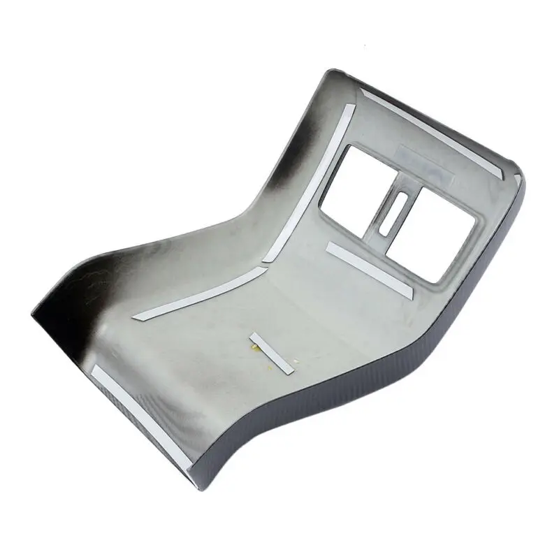 

Black Carbon Fiber Cover Rear Armrest Box For Honda Accord 2018-2020 ABS Parts