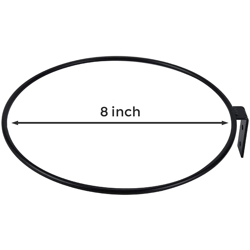 Держатель для цветочных горшков ABSF настенное крепление металлические крючки