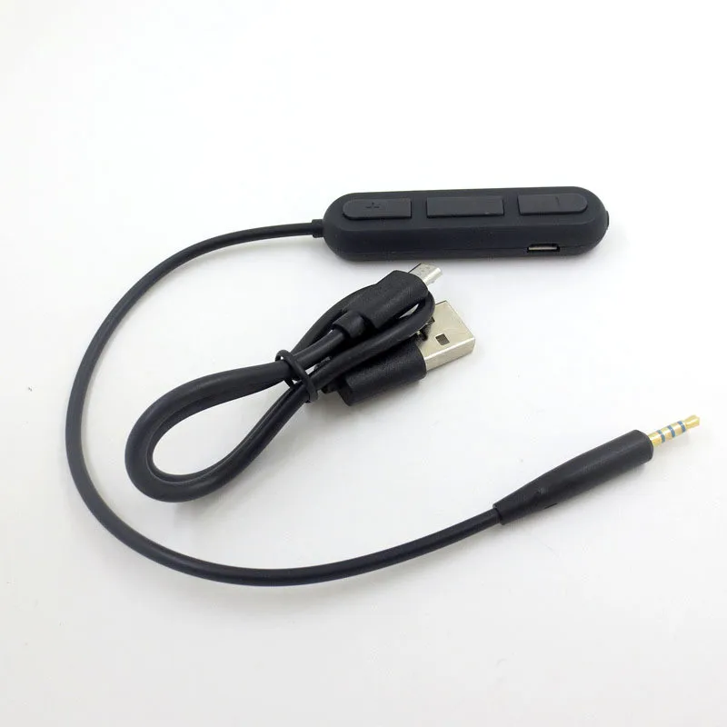 Bluetooth адаптер для наушников приемник с микрофоном и регулятором громкости