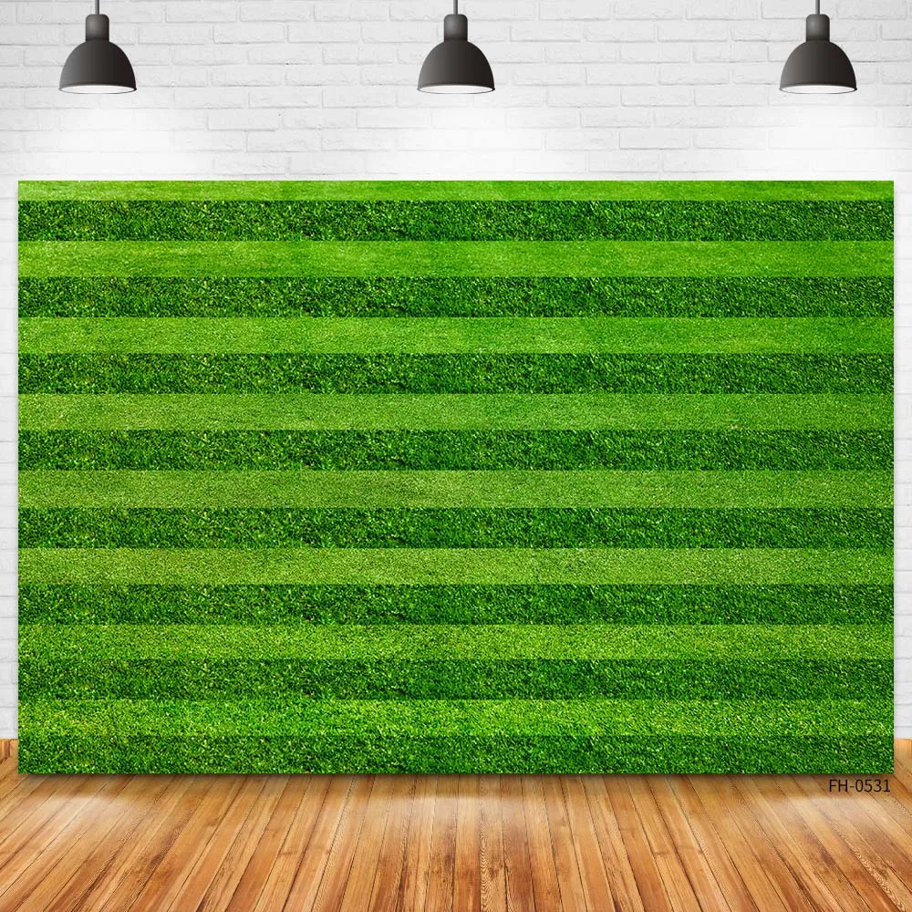 

Spring Green Grass Leaves Wall Wedding Backdrop For Photography Football Party Background Newborn Baby Shower Photo Studio Props