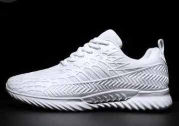 Новинка Осень 2019 повседневная женская обувь белые дышащие мужские кроссовки из