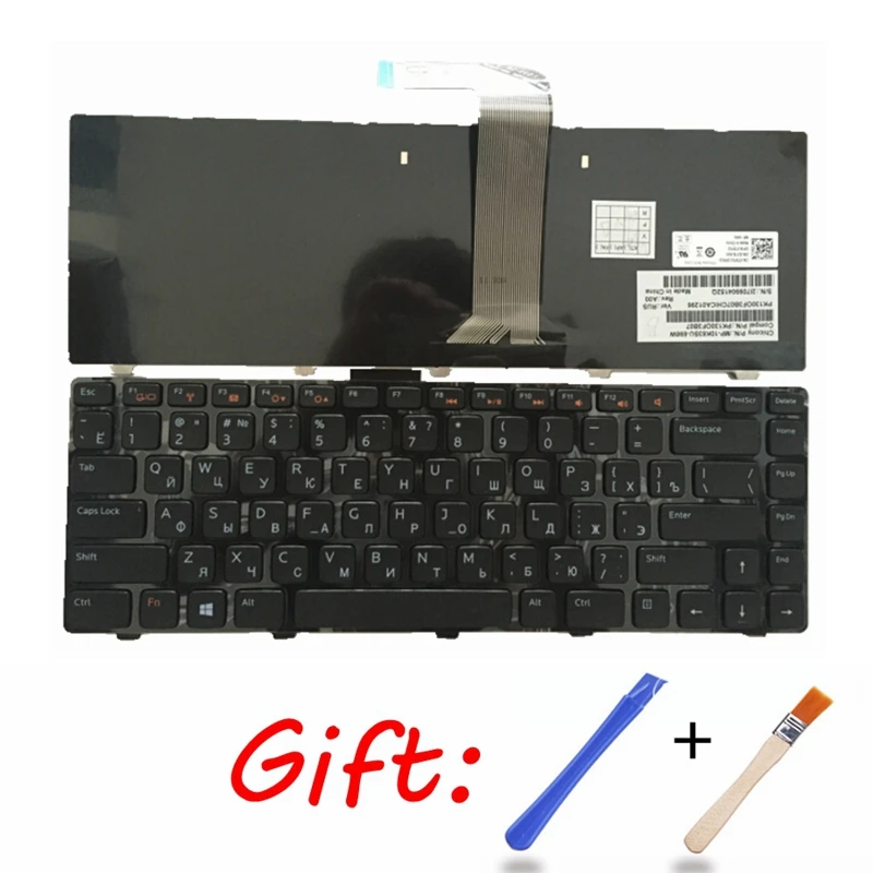 RU черная Новая русская клавиатура для ноутбука DELL N5050 5040 N7520 Vostro V3000 v3360D V3450D v3460D v3560D