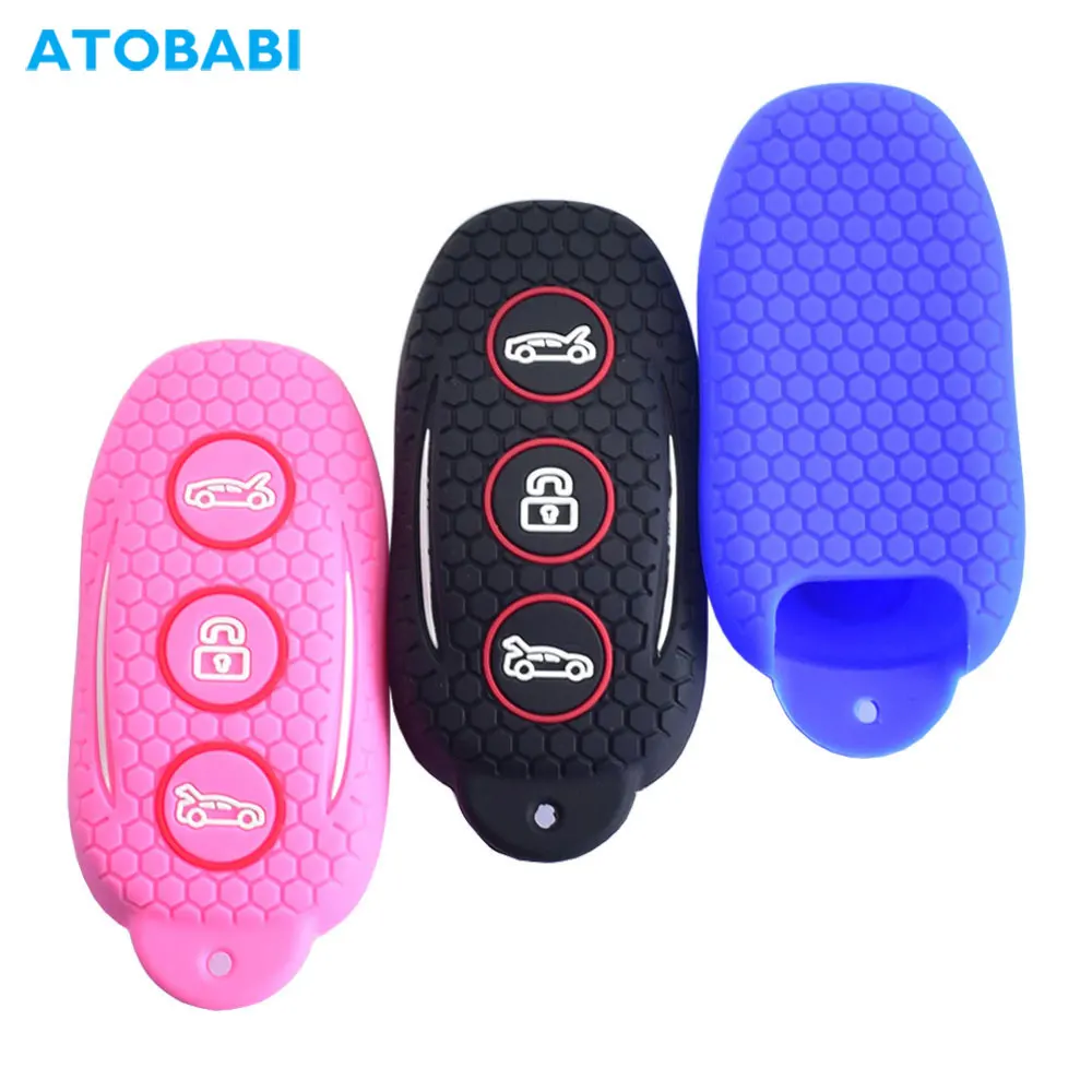 Умный брелок для ключей с 3 кнопками защитный чехол пульта дистанционного