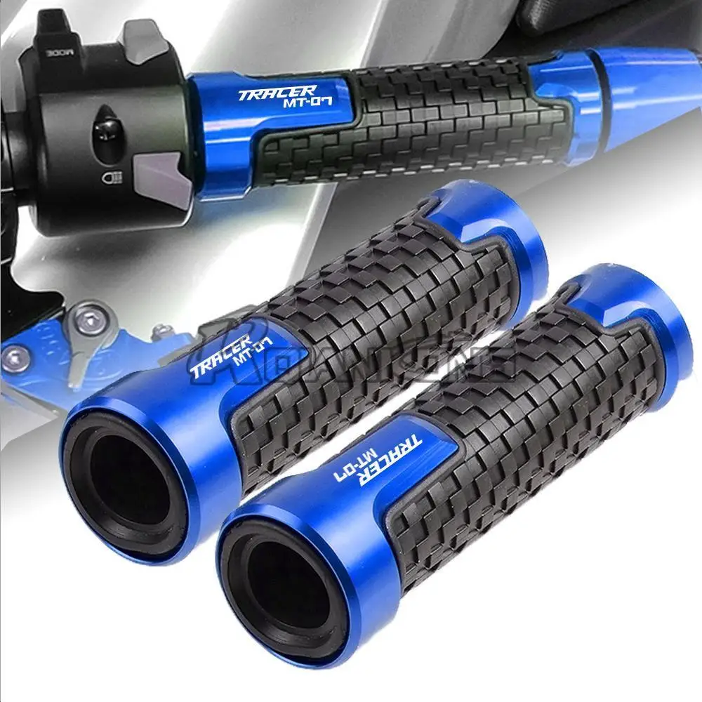 

7/8'' 22mm Motorcycle Aluminum Accessories Handlebar Handles Grips For YAMAHA MT07 TRACER GT 2019 2020 MT 07 TRACER GT Hand Bar
