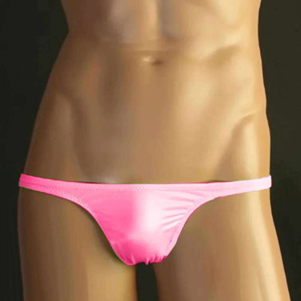 

Men's Sexy G-String Elastic Bikini Thong T-back Low-rise Briefs Comfy Underwear M/L/XL/2XL Polyamide/Nylon Men's Sexy G-String