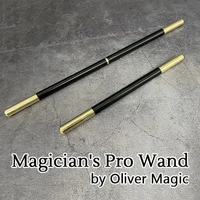 magicians pro wand multifunction magic tricks stick magician wand with copper head stage props gimmick illusion props