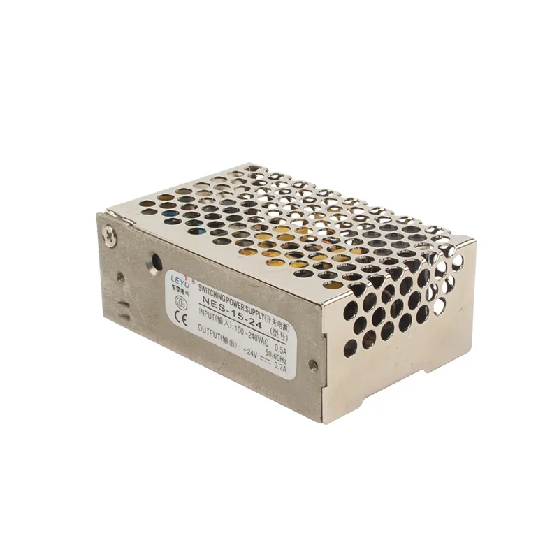 NES-15-24 высокое качество хорошая цена 24 В 15 Вт переменный ток один выход