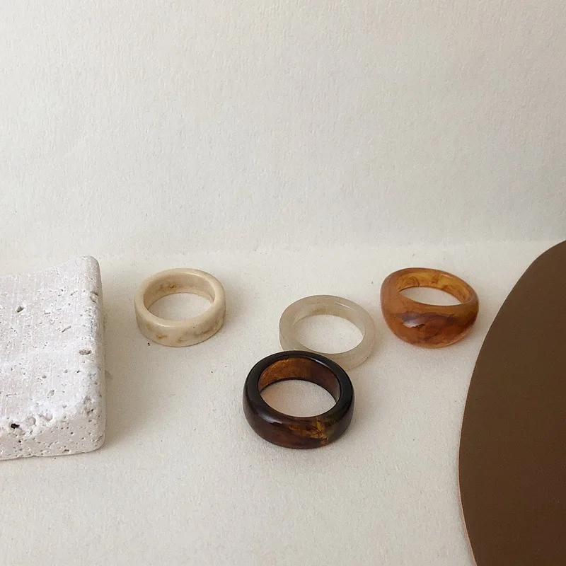 4 шт./компл. новый красочный неправильной формы акриловые мраморный узор ацетат