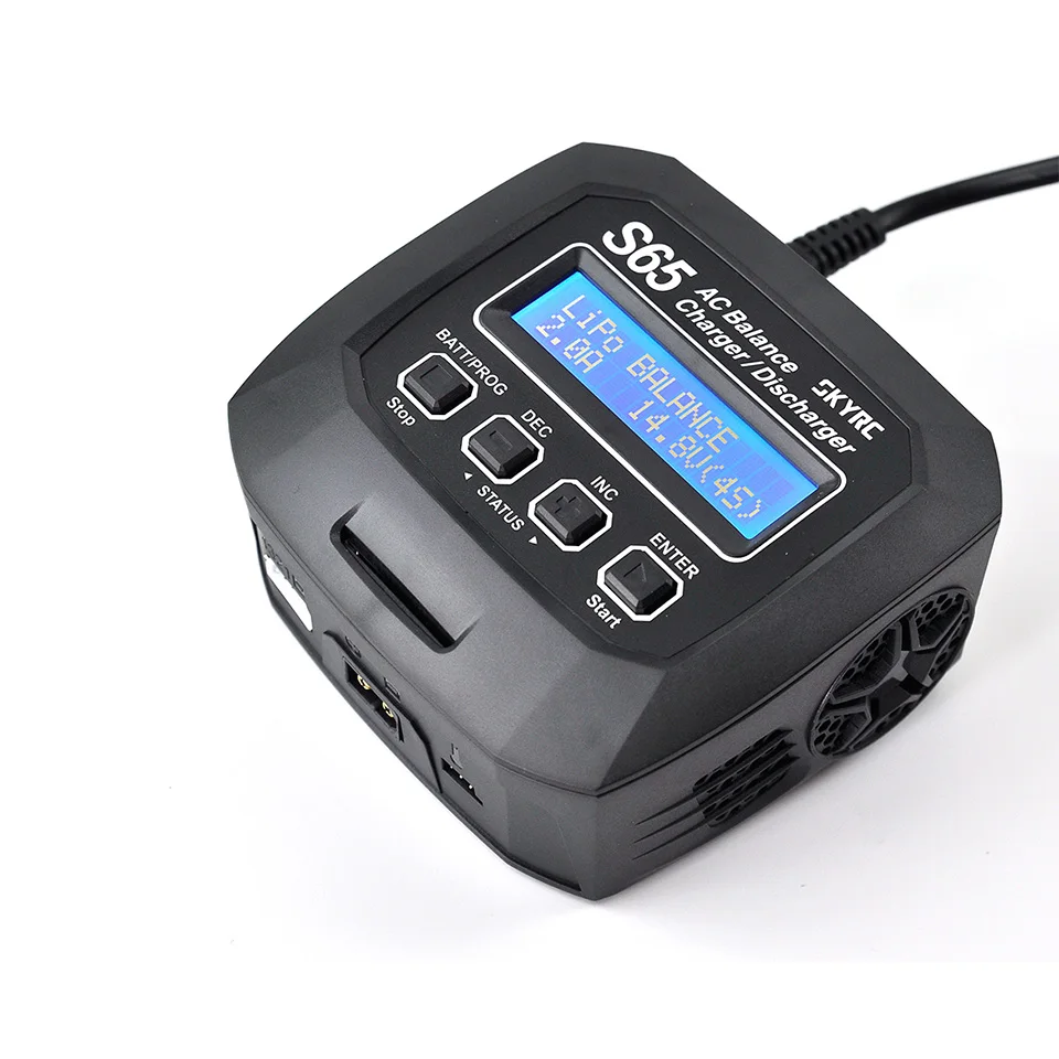 Балансирующее зарядное устройство SKYRC S65 10 Вт Разъем XT60 65 6A умное для
