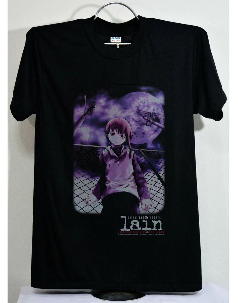 

Vintage Serial Experiments Lain Close The Wolrd Shirt 1999 Anime Japan Reprint