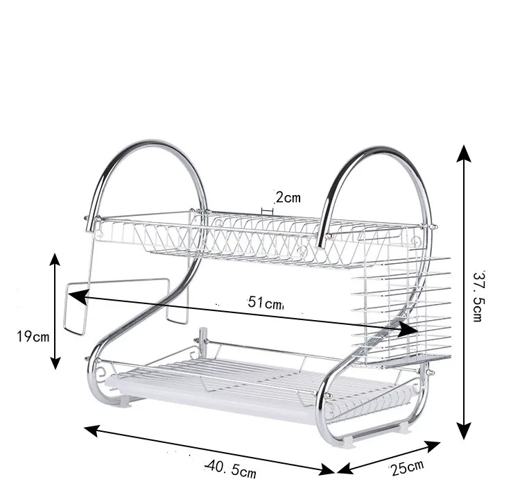 

Kitchen Accessories Dish Rack Basket Galvanized Household Wash Great Kitchen Storage Sink Drain Drying Rack Organizer Spice Rack