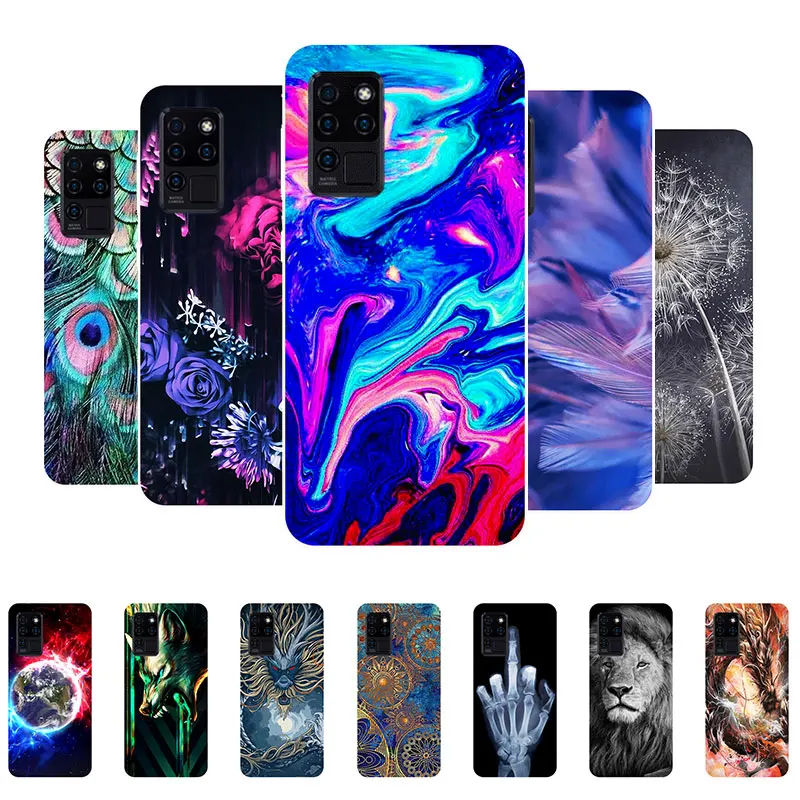 

Silicone Cover For OUKITEL C21 Case 6.4inch Soft TPU Protect Back Cases For Oukitel C21 Funda OukitelC21 C 21 Shockproof Shell
