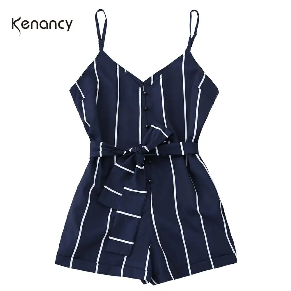 Женский мини комбинезон на бретелях спагетти с открытой спиной|Комбинезоны c