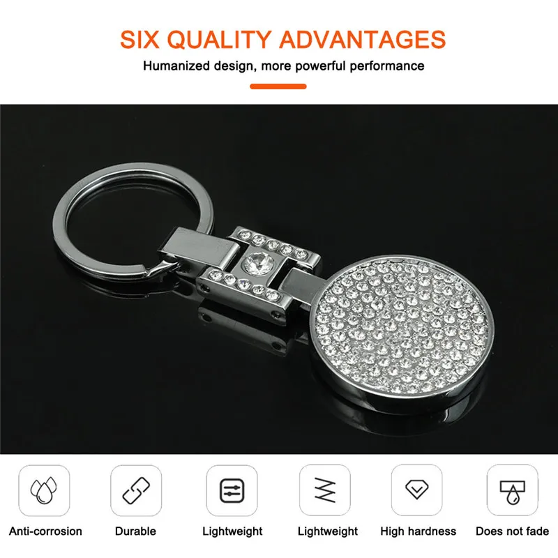 Автомобильный брелок из нержавеющей стали для Lexus Hyundai Chevrolet Volvo Mitsubishi Nissan Mazda Land