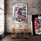 Набор для рисования на холсте граффити современный поп-арт