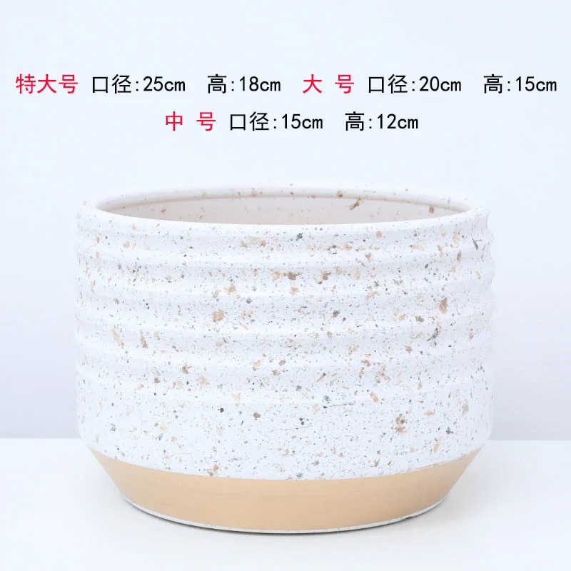 

Nordic Ceramic Flowers Pots White Garden Planter Office Succulents Minimalist Plants Pot Modern Blumentopf Home Products DF50HP