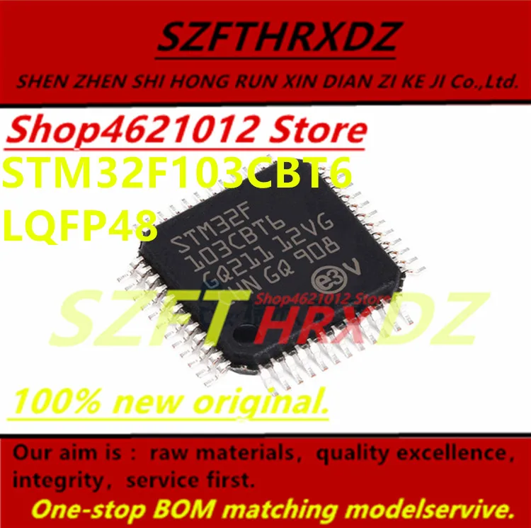 SZFTHRXDZ 100% Новый оригинальный 2019 + (5 шт. 10 шт.) STM32F103CBT6 STM32 F103CBT6 LQFP48|Индукторы| |