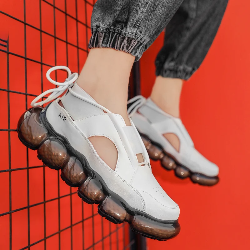 

Fashion Casual Men Sandals Summer Shoes Sandal Roman Sandles Outdoor Breathable Comfort Slip on Shoes Sandalias Hombre Sponge
