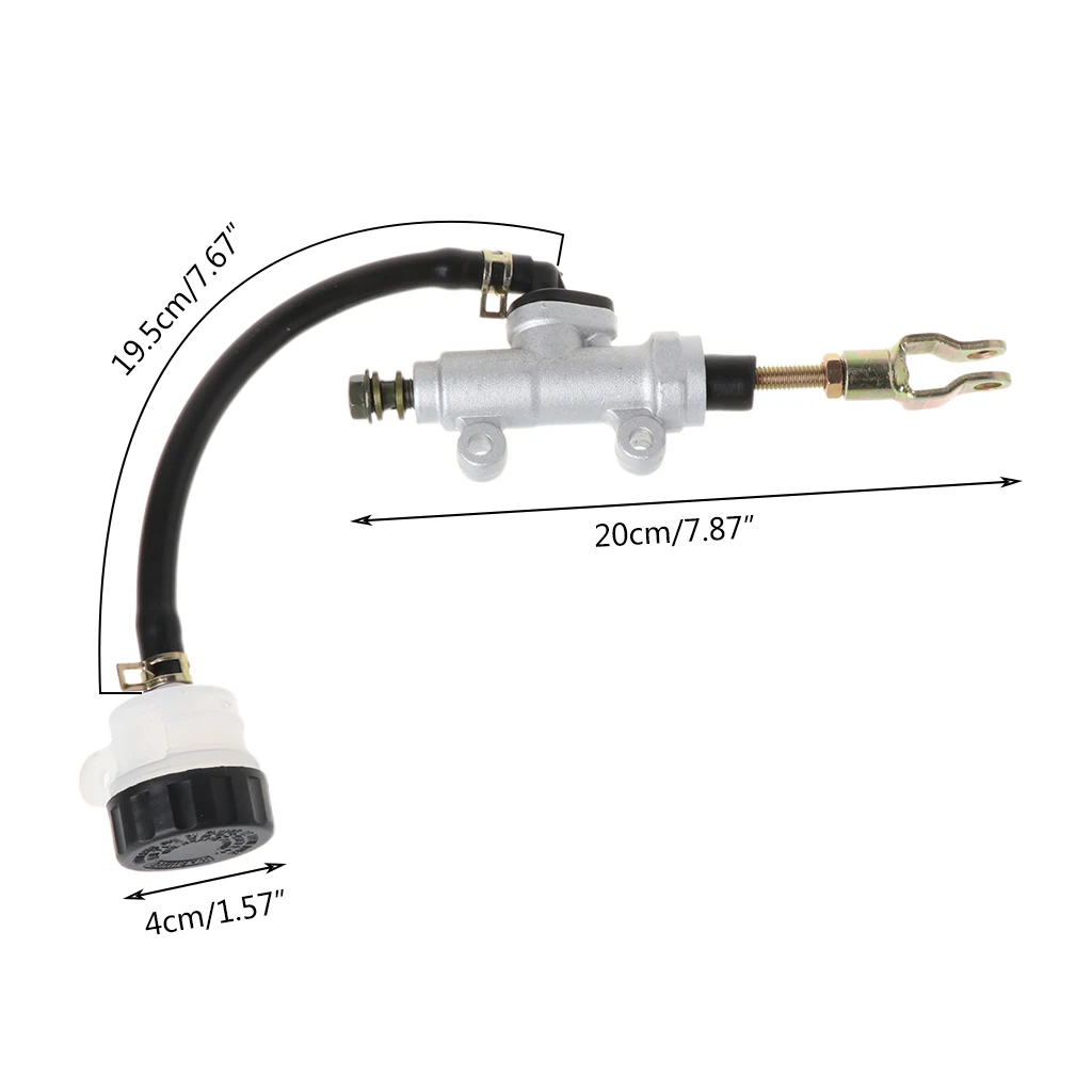 Тормозной гидравлический насос мотоцикла универсальный задний ножной главный