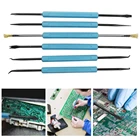 6 шт.лот сталь вспомогательная набор инструментов электронная Компоненты шлифовальный очистки инструмент для ремонта на месте монтажа