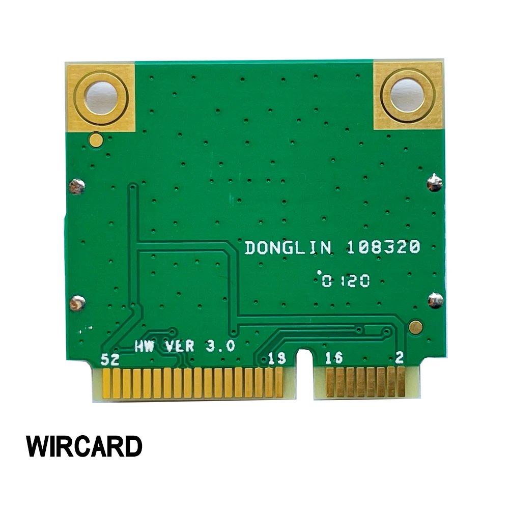 WIRCARD MC-AC8265 Двухдиапазонная 2 4G/5G BT4.2 PC-E WIFI карта для intel 8265NGW 8265D2W 8265HMW | Компьютеры и