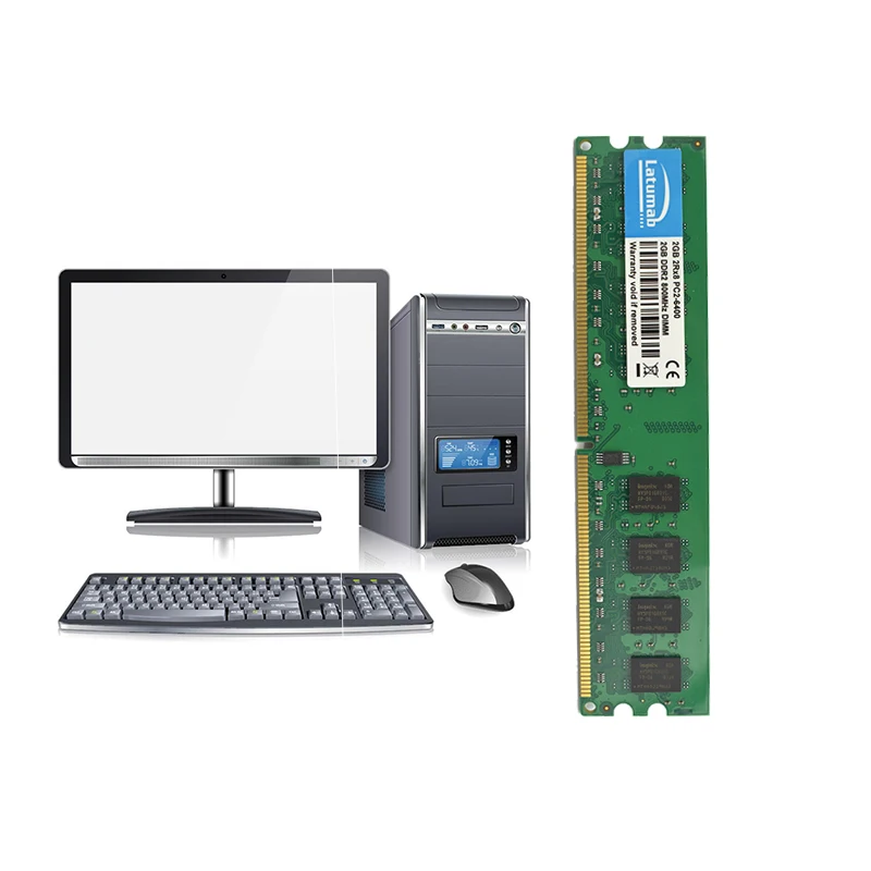 Latumab 2 ГБ 4 DDR2 800 МГц PC2 6400 настольная память Dimm 240 контактов 1 8 в Настольный ПК Память