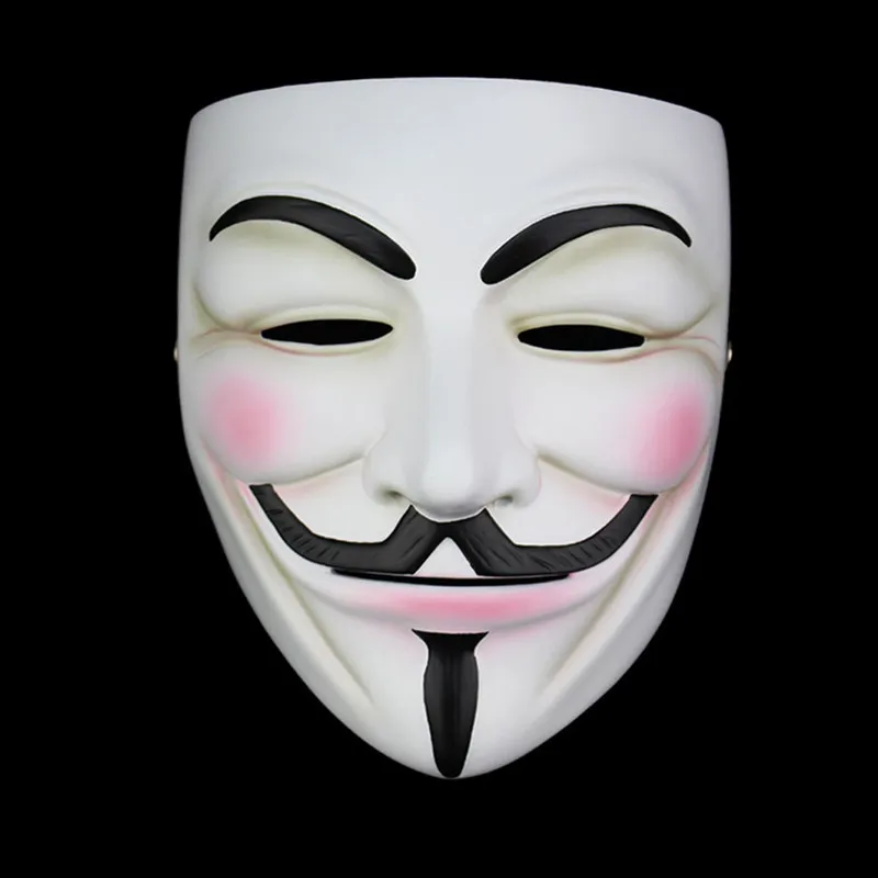 10 шт. Вечерние Маски для Хэллоуина V для Vendetta Маска Anonymous Guy Fawkes необычный косплей аксессуар Хэллоуин Набор масок для вечеринки CX10