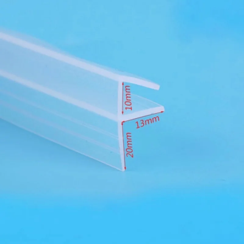 6 8 10 12 мм Стеклянные уплотнения безрамных дверей душа Окно Балконный экран Уплотнительная полоса уплотнения от сквозняков погодные условия 5 м Большая буква F.