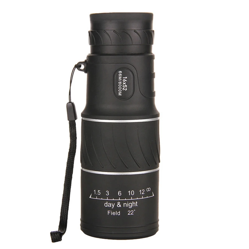 

Monocular/Binoculars New 16x52 Monocular Day Night Vision Telescope Pocket Mini Wide Angle Zoom Green Film Optical
