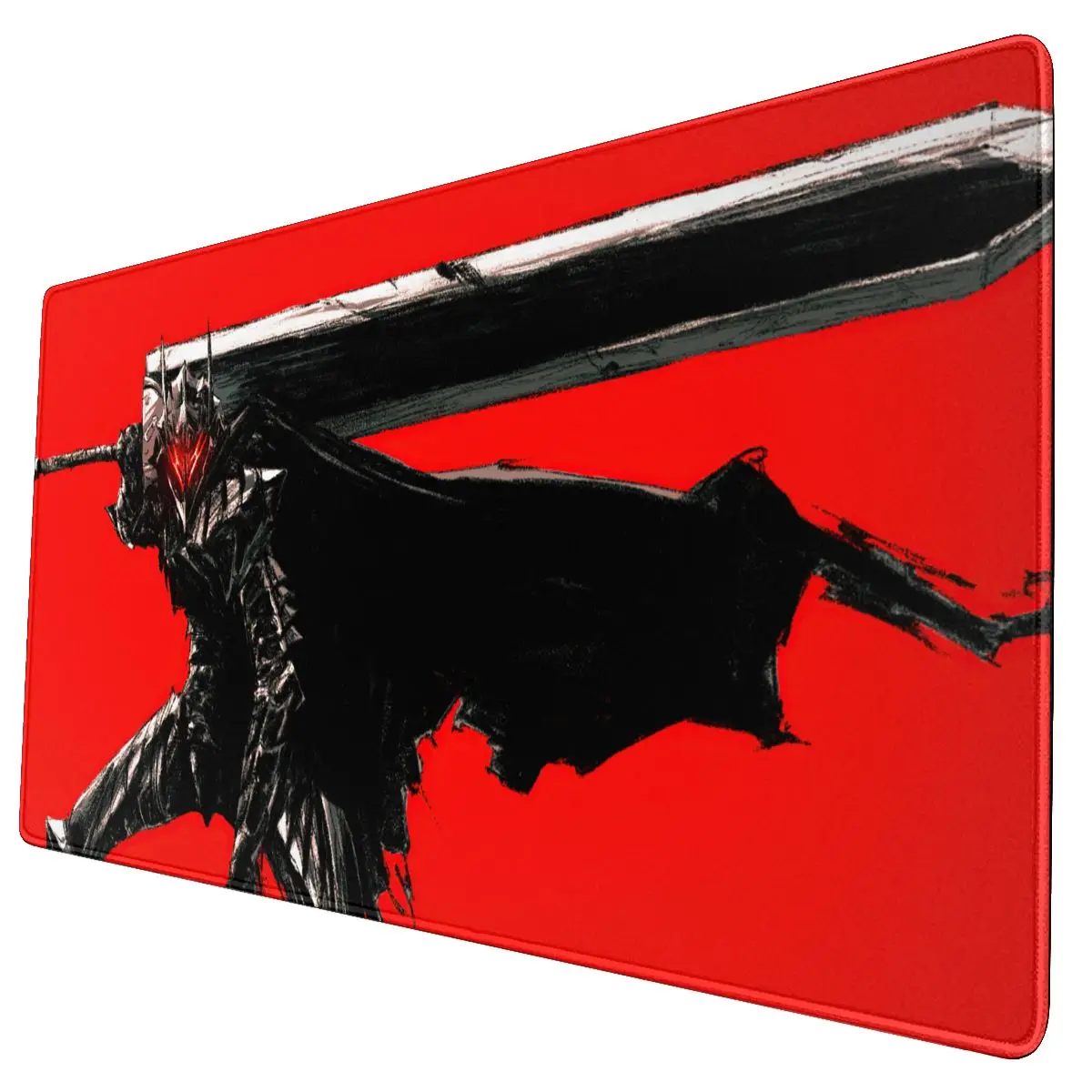 

Armored Guts Berserk Black Swords Man Chun Lo Laptop Mouse Pad Keyboard Mouse Mat XXL Natural Rubber Mousepad for Computer