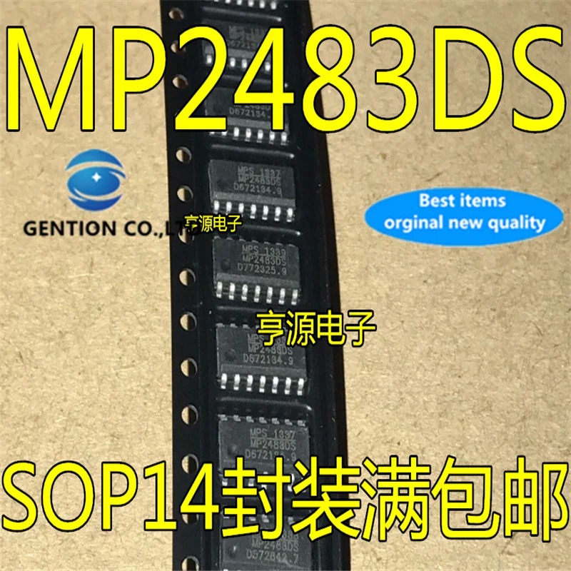 

10 шт. MP2483 MP2483DS MP2483DS-LF-Z SOP14 Мощность чип управления в наличии 100% новый и оригинальный