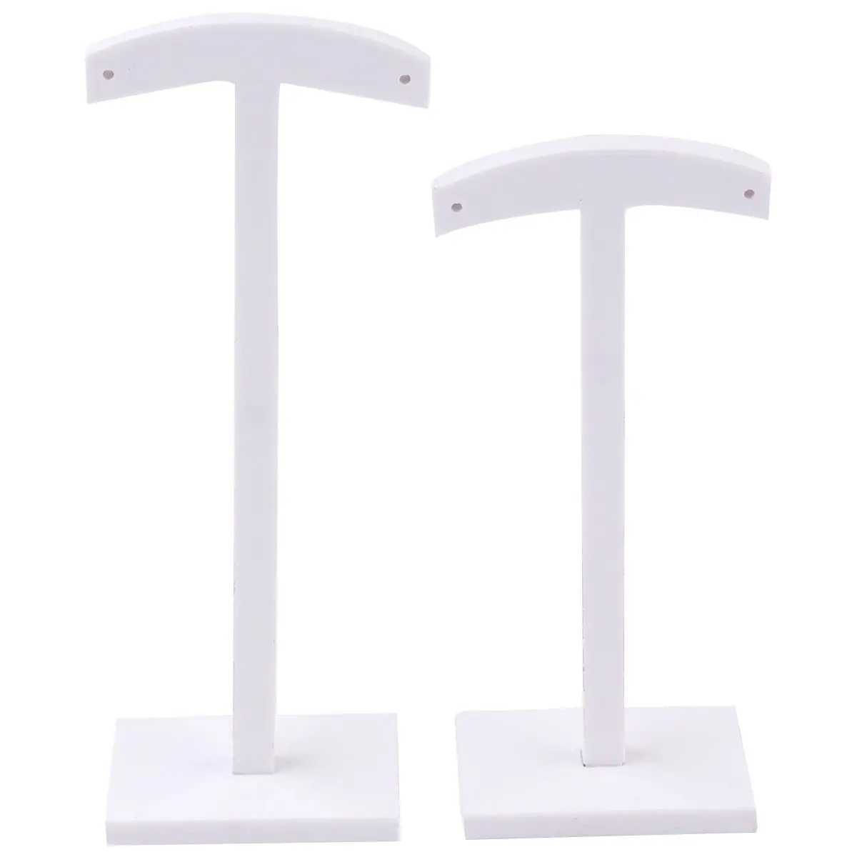 2 шт. акриловые витрины для ювелирных изделий Т образные серьги держатель ушей