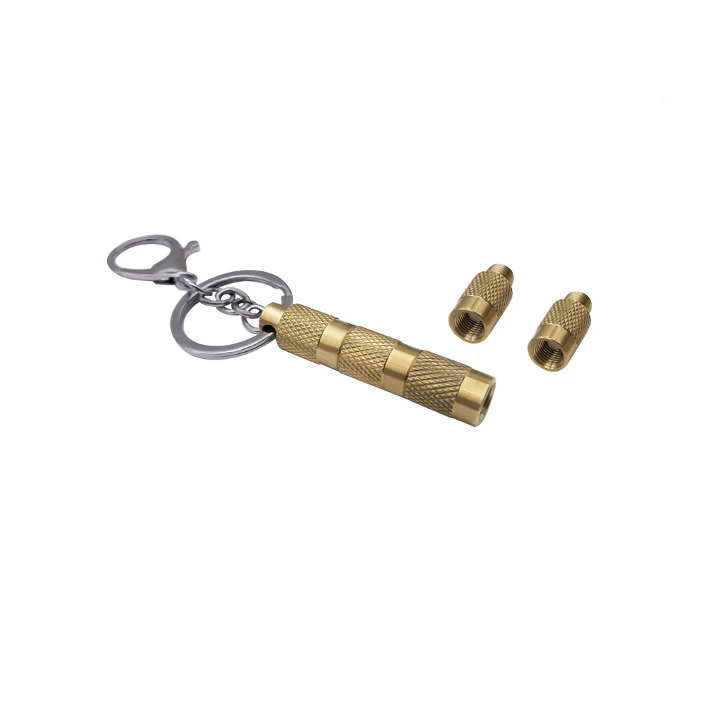 Дефляторы воздуха для шин внедорожников 4 в 1 из твердой латуни легкое хранение и