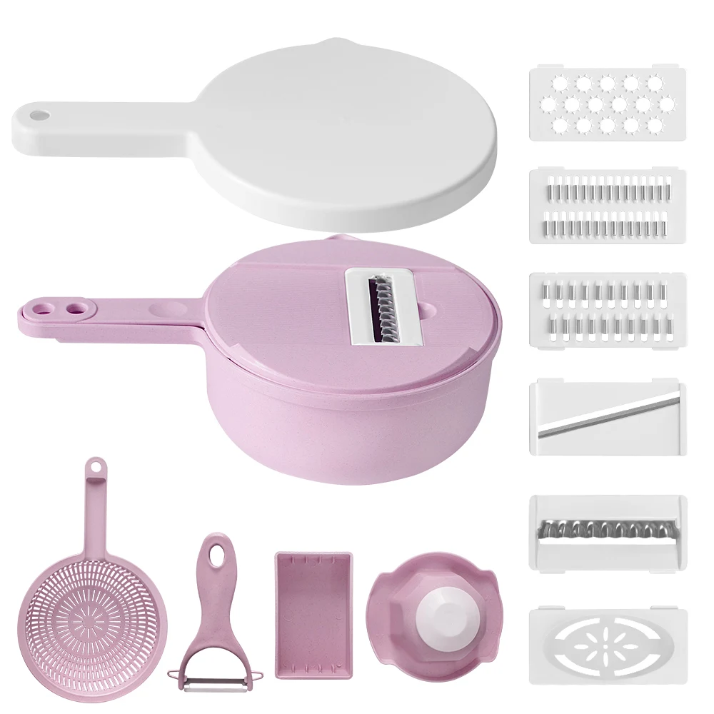 XYj овощерезка мандолин Многофункциональный слайсер круглый картофель резка