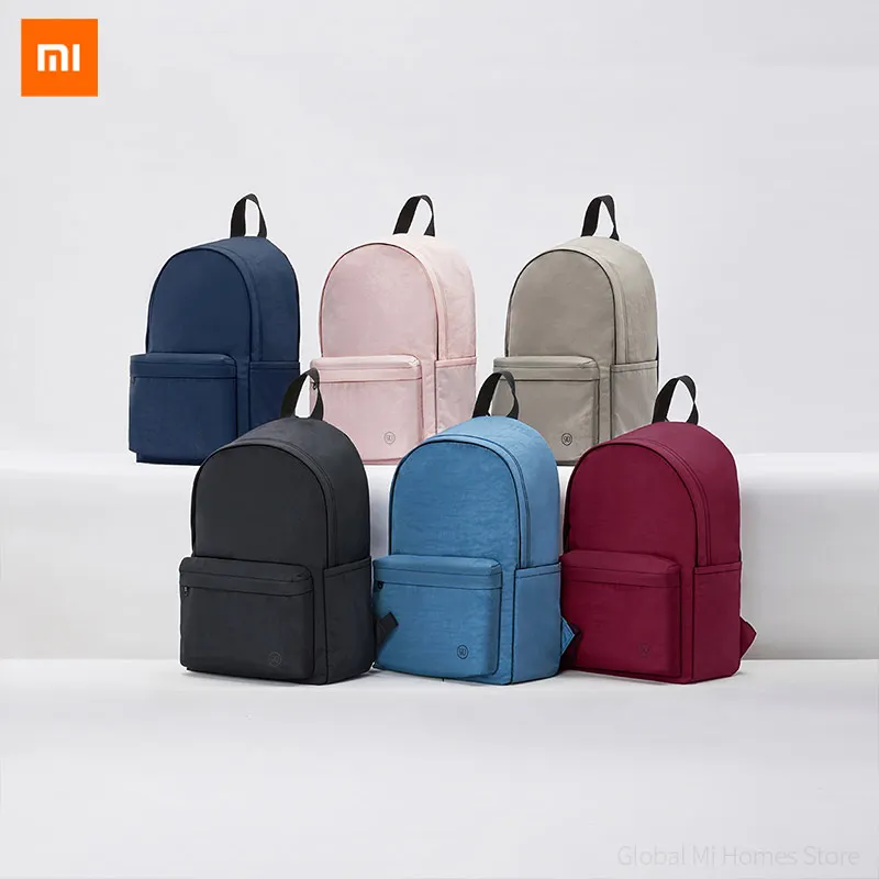 Xiaomi Youpin 90FEN Молодежная школьная плечевая сумка для отдыха вместительный школьный