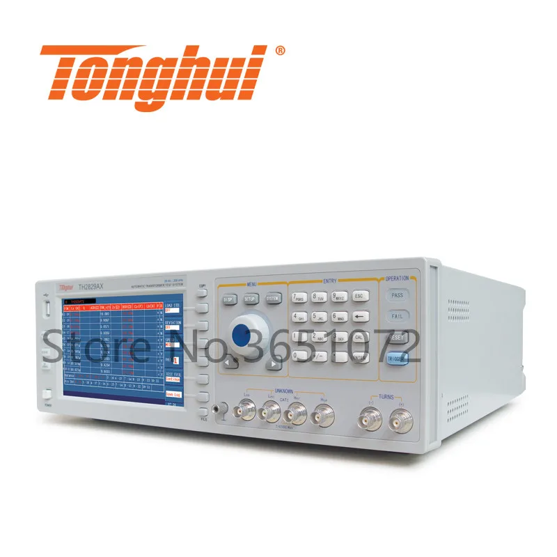 TH2829AX ручной автоматический трансформатор Тесты Системы 20 Гц 200 кГц штифтов 0 ~ 100mA
