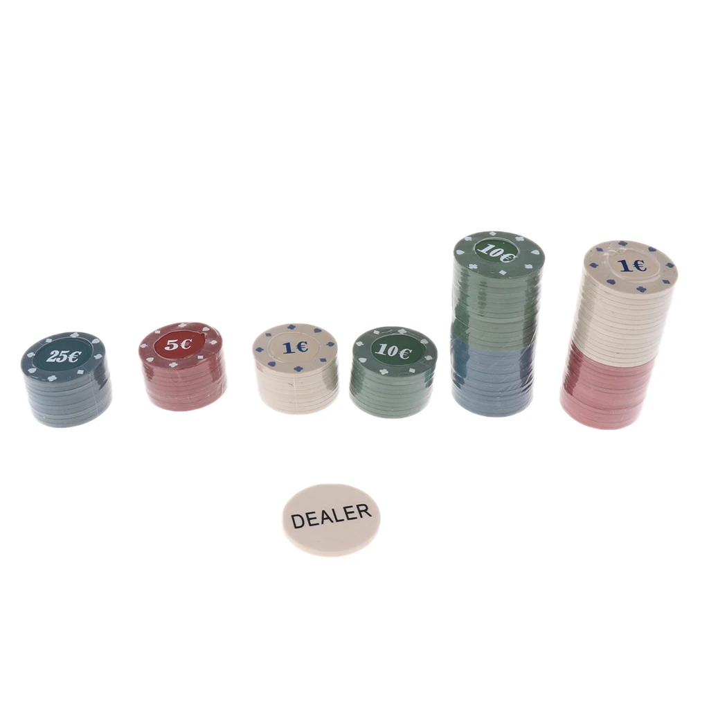 Мешок 100 чипов для покера набор с 4 конфетами красочные коллекционные аксессуары