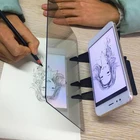 Доска для рисования, детская светодиодная проекционная доска для копирования, проектор для рисования, затемняющий кронштейн для рисования скетчей