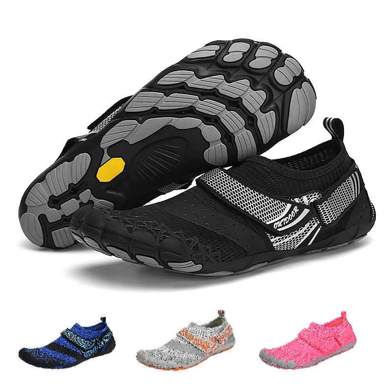 

Aqua Seaside SneakersBoy And Girl Barefoot Beach Water Shoes Outdoor Fishing Swimming Bicycle Quick-Drying Aqua Footwear