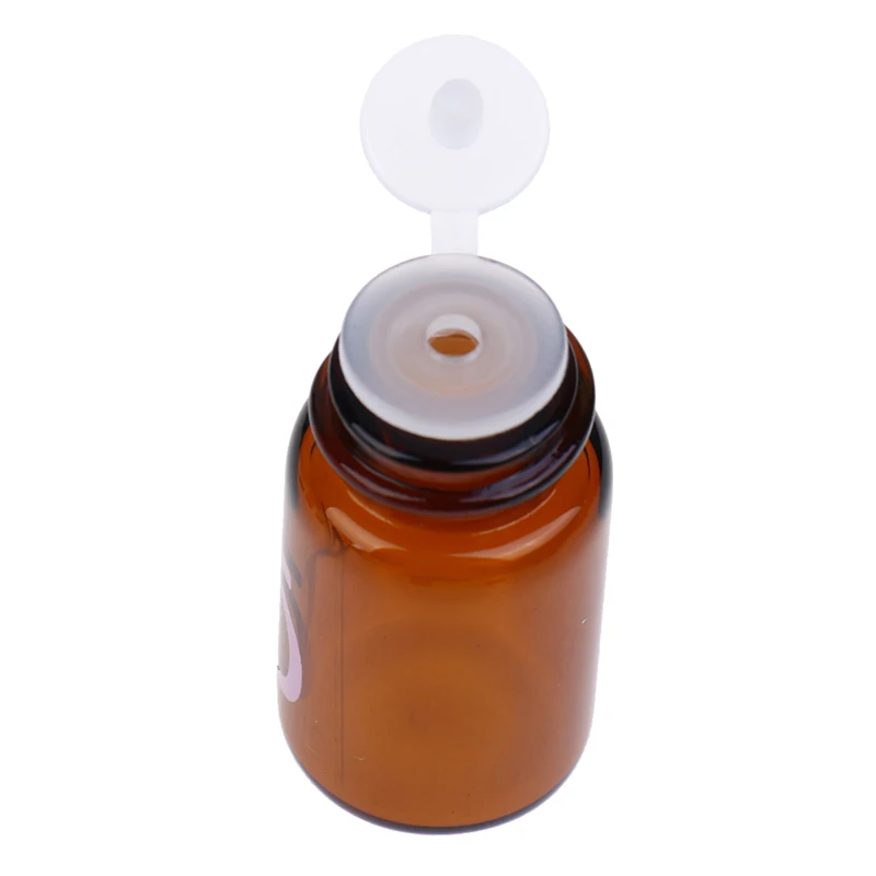 10 шт./лот пустая 2 мл ПВХ Янтарная бутылочка для эфирного масла с редуктором