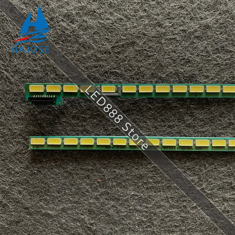 2pcs LED Backlight Strip for LG 49UF695V 6922L-0128A LC490EQE-XG M1 F2 49UB8200 49UB8800 49UB8300 49UB820V 49UB850V 49ub8500 - купить по