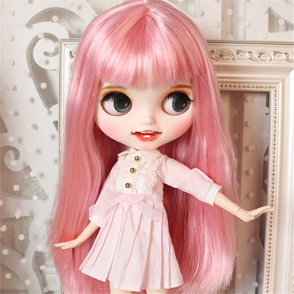 Fortune Days 1/6 кукла розовый комплект платье с обувью подходящая кукла blyth ледяная Кукла шарнирная кукла