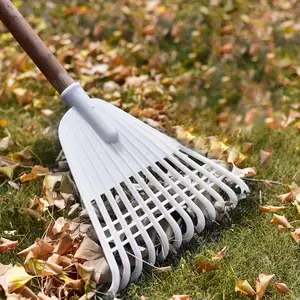 12-зубчатые листьевые грабли, сельскохозяйственные грабли, трава, грабли для посева цветов, почвы, ослабление, пластиковые грабли для лужайки, листья, садовый инструмент