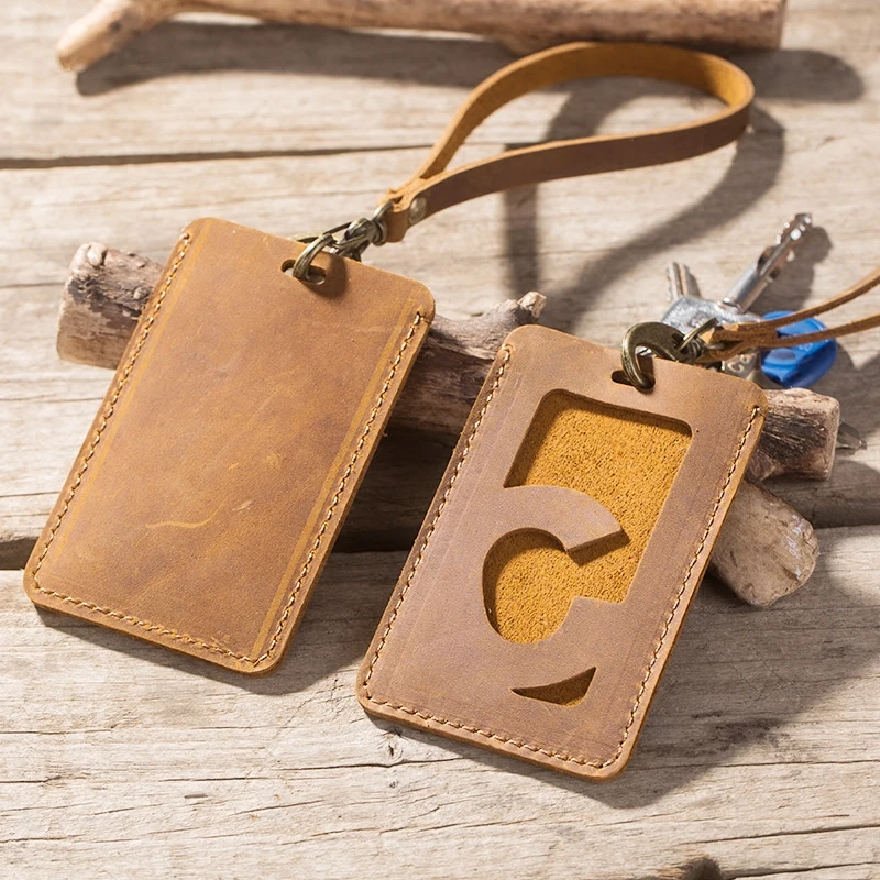 

Выдвижной Держатель для карт, из натуральной кожи